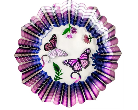 Spinfinity 3D Purple Butterfly Spinner
