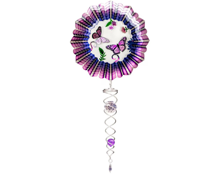 Spinfinity 3D Mini Purple Butterfly Spinner