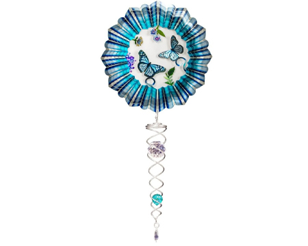 Spinfinity 3D Mini Blue Butterfly Spinner