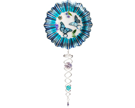 Spinfinity 3D Mini Blue Butterfly Spinner