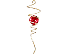 Twister 10" Gold/Red