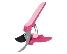 Fiskar® Steel Curved Pruners - Pink