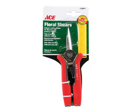 Ace® 6 in. Stainless Steel Needle Nose Floral Shear