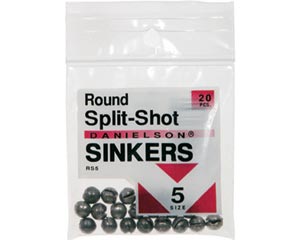 Danielson® Round Split-Shot Sinkers