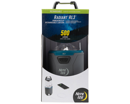 Radiant® 500 Lumens RL3 PowerSwitch Rechargeable Lantern