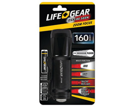 Dorcy® Life Gear 160 Lumen Zoom Focus Flashlight 