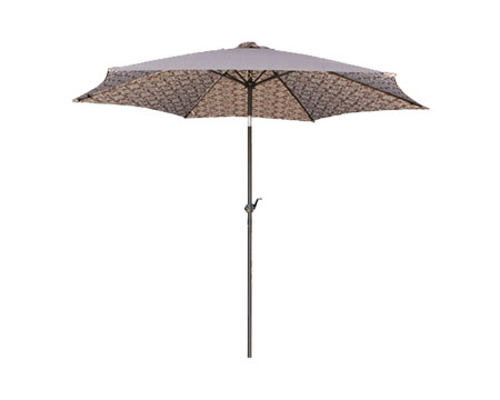 Living Accents® 9-Ft 6-Rib Umbrella - Tan