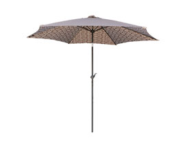 Living Accents® 9-Ft 6-Rib Umbrella - Tan