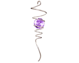 Spinfinity Twister 10" Silver/Purple