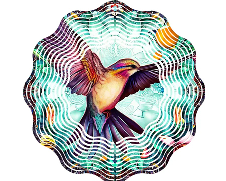 Wind Spinner - Hummingbird