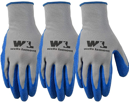 Latex Grip Work Gloves - Medium