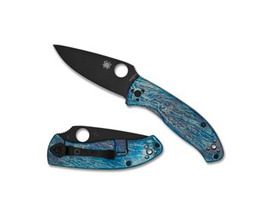Spyderco® Reveal Tenacious Stainless Steel Knife - Blue