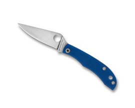 Spyderco® Honeybee G10 Folding Knife - Blue