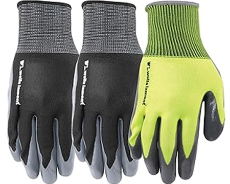 All-Purpose Nitrile Coated Grip Gloves - Large