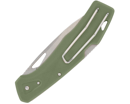 Gerber® LST Clip Point Lockback Knife - Green