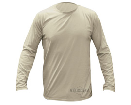 5ive Star Gear® Tru-Spec Level 1 Gen III Small Long-Sleeve Undershirt - Sand