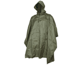5ive Star Gear® Ripstop Nylon Military Poncho - Olive Drab Green