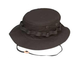 5ive Star Gear® Rip-Stop Military Boonie Hat - Sz 7 - Black