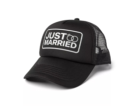 Pacific Brim Just Married Classic Hat