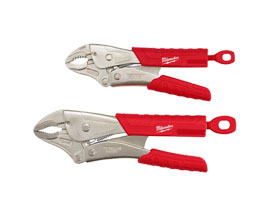 Milwaukee® Curved Jaw Plier Set 2pc