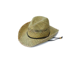 Men's Western Rush Outback Hat with Chin Cord