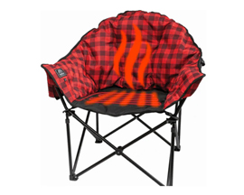 Kuma® Lazy Bear Heated Chair - Red Plaid