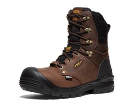 Keen Utility® Men's Independence Insulated Waterproof Carbon-Fiber Work Boot - Dark Earth/Black