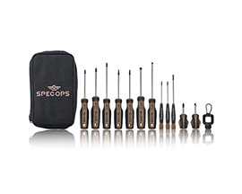 Spec Ops® Multi-Set Magnetic Tip Screwdriver Set - 5 Phillips / 5 Slotted/ 2 Torx