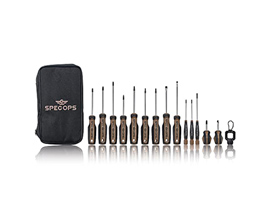 Spec Ops® Multi-Set Magnetic Tip Screwdriver Set - 5 Phillips / 5 Slotted/ 2 Torx / 2 Square