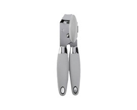 Can Opener Silicon/SS Grey