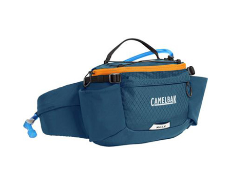 Camelbak&reg; MULE 1.5L Waist Pack Crux Lumbar Reservoir - Gibraltar Navy / Orange