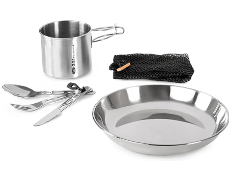 GSI Outdoors® Glacier SS 1 Person Tableware Set