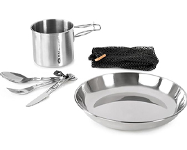 GSI Outdoors® Glacier SS 1 Person Tableware Set