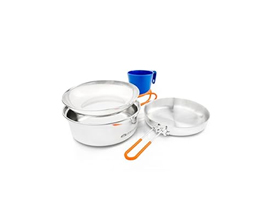 GSI Outdoors® Glacier Stainless Steel Mess Kit
