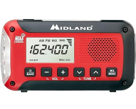 Midland® Emergency Crank Radio