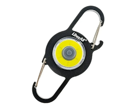 LitezAll® Carabiner COB LED Keychain