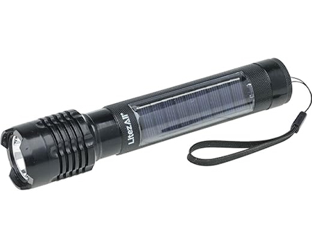 LitezAll® Rechargeable Solar Flashlight