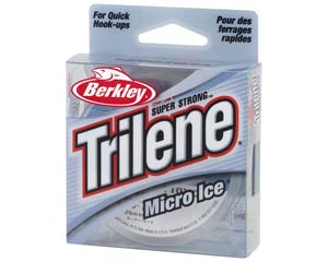 Berkley Trilene Micro Ice Clear Steel Fishing Line - 110 yd