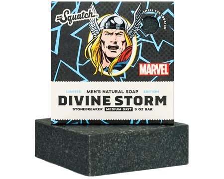 Dr. Squatch® Men's Bar Soap - Divine Storm