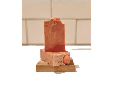 All Things Goat Bar Soap - Peach 4.5 oz