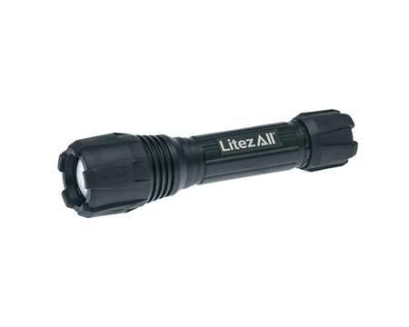 LitezAll® Nearly Invincible Rechargeable Tactical Flashlight