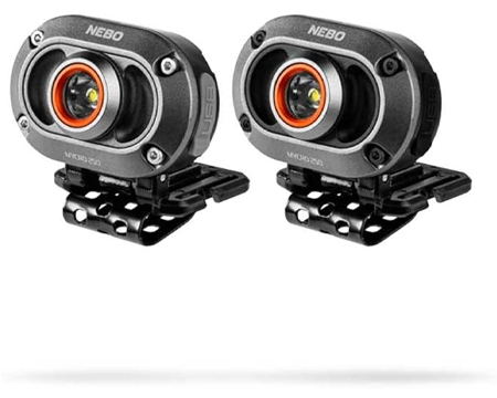 NEBO® MYCRO 250 Lumen Headlamp 2 Pack