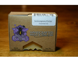 Bees To Bubbles Soap Lemongrass & Cedar