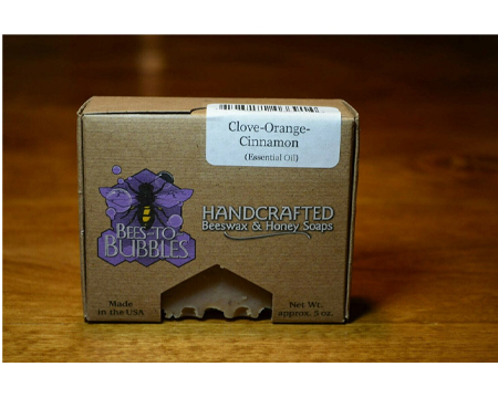 Bees To Bubbles Soap - Clove Orange Cinnamon