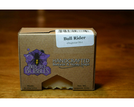 Bees To Bubbles Men's Soap - Bull Rider