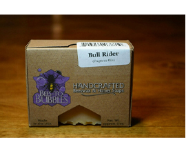 Bees To Bubbles Men's Soap - Bull Rider