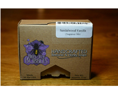 Bees To Bubbles Soap - Sandalwood Vanilla