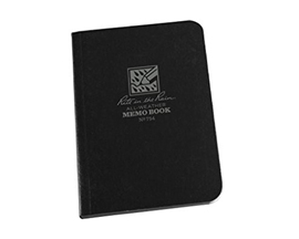 Soft Cover Notebook 3 x 5 Black