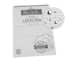 All Weather Legal Pad 8.5x11 Gray
