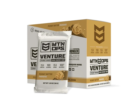 Mtn Ops® Venture Protein Bar - Peanut Butter Paradise
